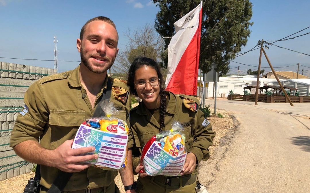 Helping Soldiers Celebrate Purim