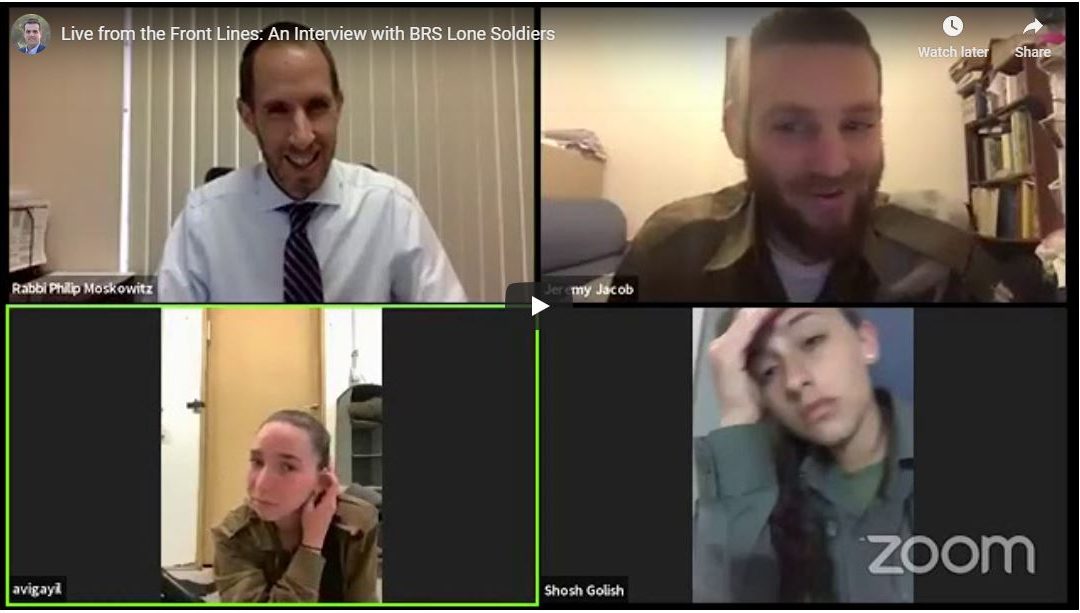 Live from the Front Lines: An Interview with BRS Lone Soldiers